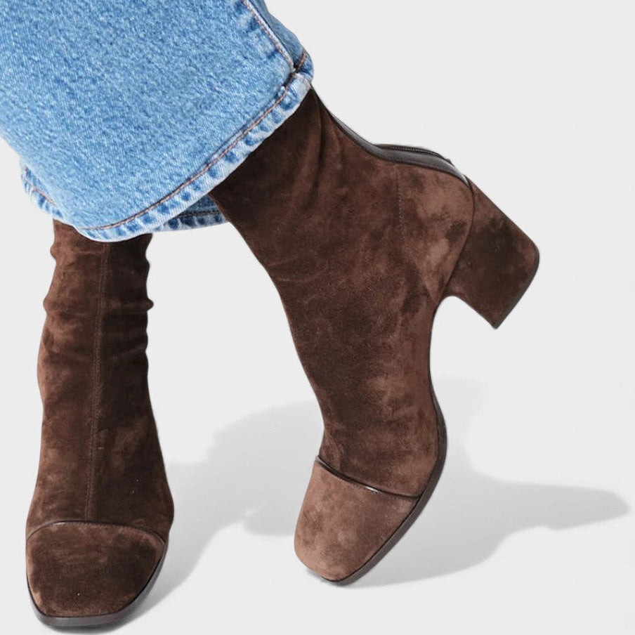 Evie - Square toe boots