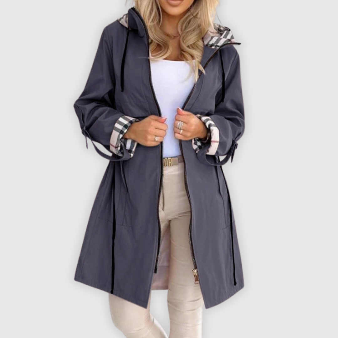 Natalia - Waterproof Zip Coat