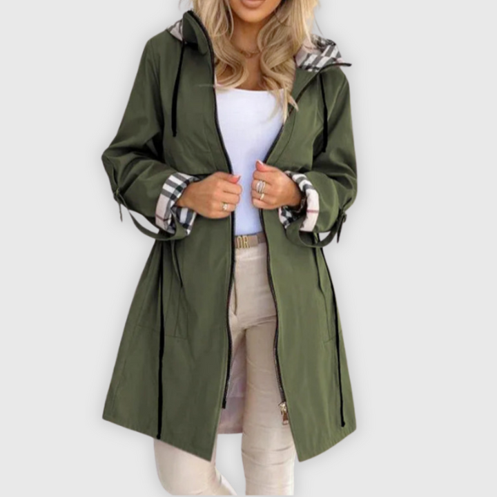 Natalia - Waterproof Zip Coat
