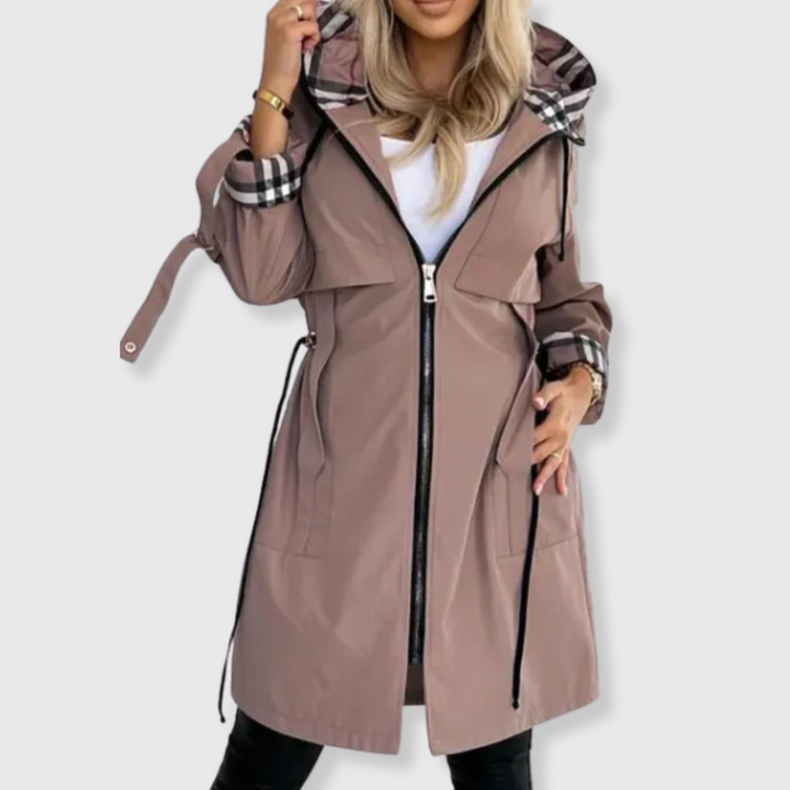 Natalia - Waterproof Zip Coat