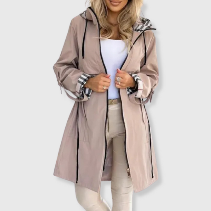Natalia - Waterproof Zip Coat