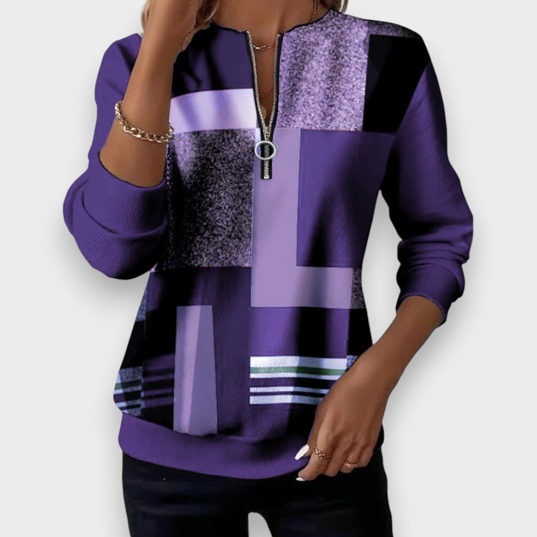 Margaret - Sweatshirt with zip