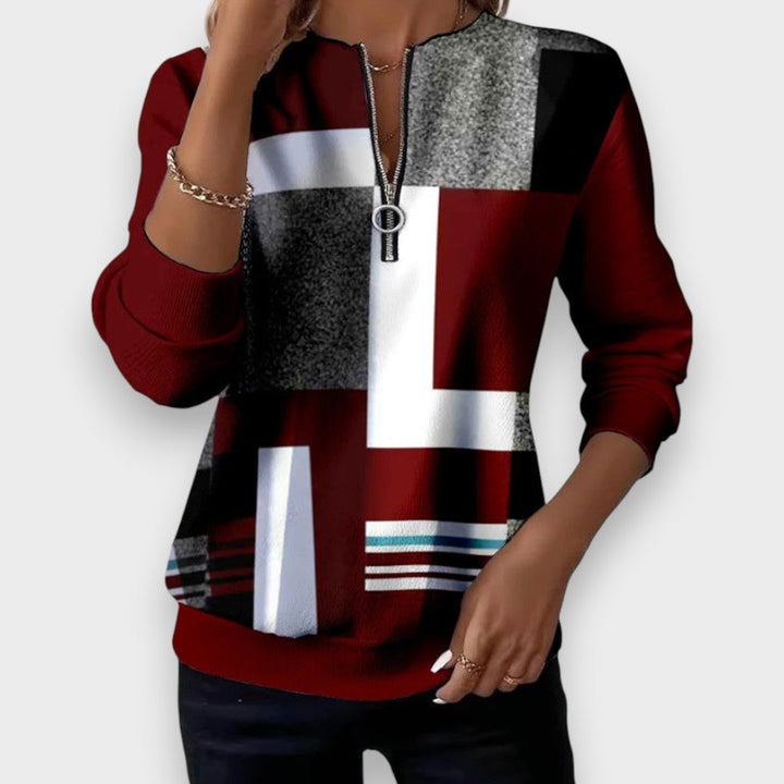 Margaret - Sweatshirt with zip