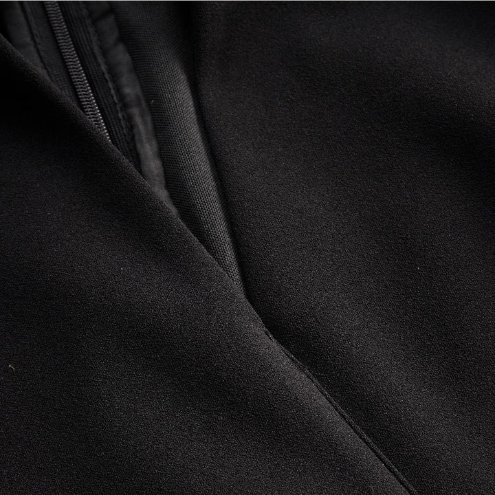 Kate - Black dress with mandarin collar