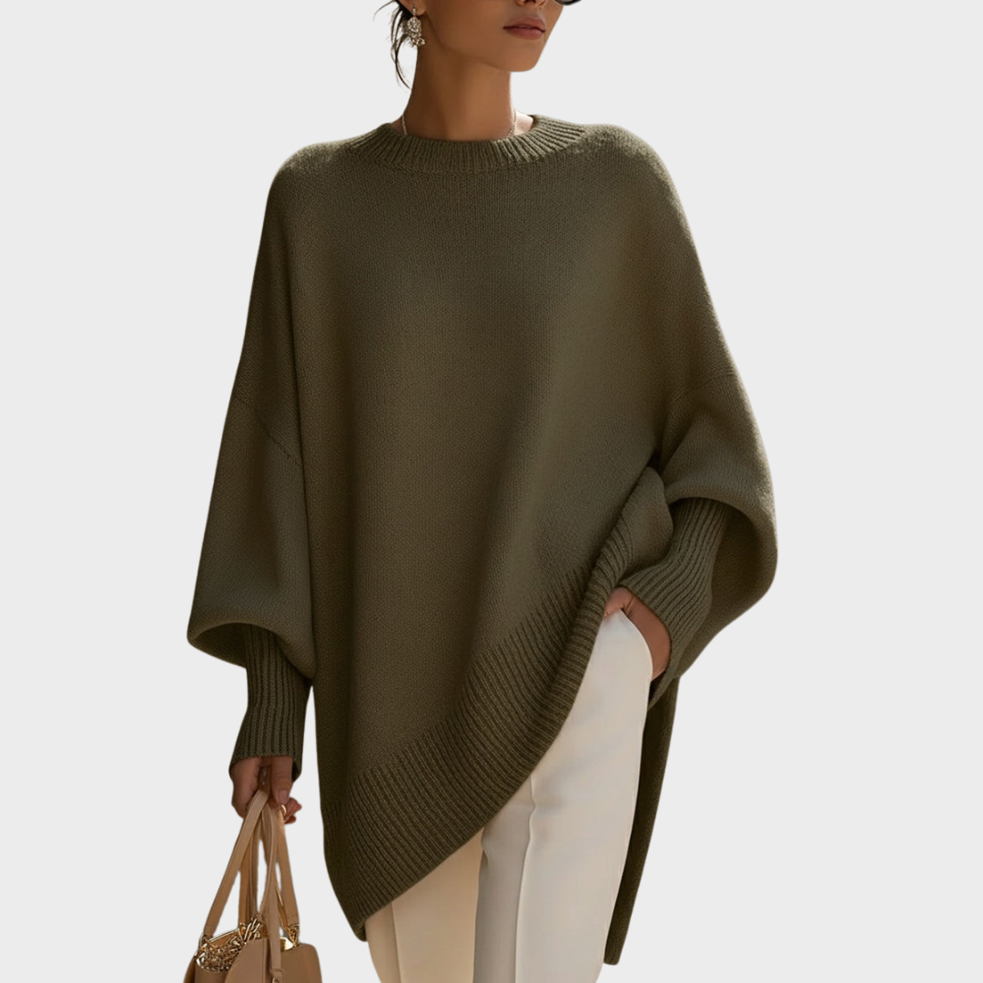 Maisie - Oversized Poncho Jumper
