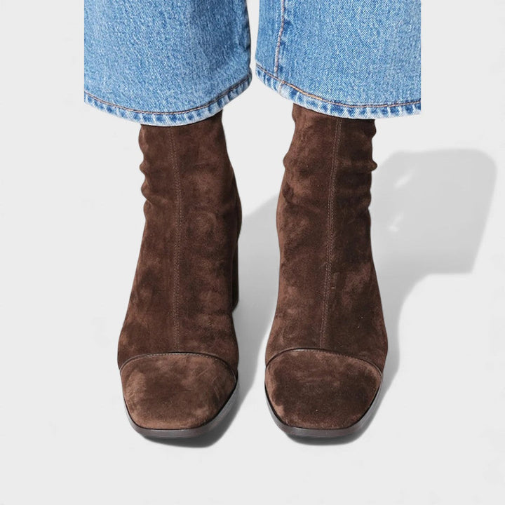 Evie - Square toe boots