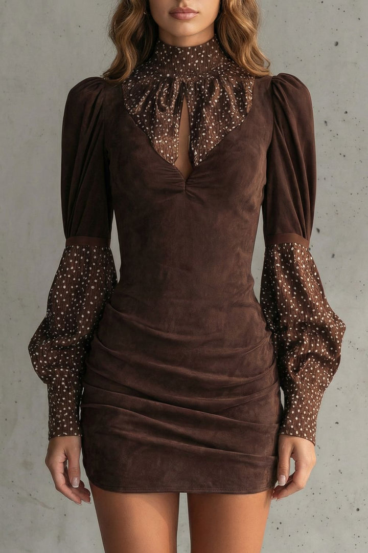 Serelinne – Vintage puff sleeve Dress