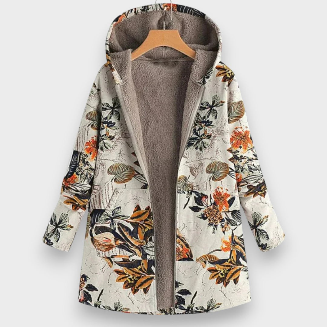 Pia - Floral Pattern Jacket