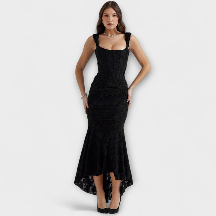 Renske - Elegant and Refined Dress with Corset