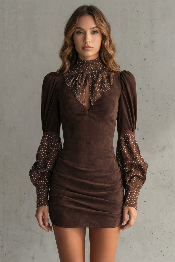 Serelinne – Vintage puff sleeve Dress