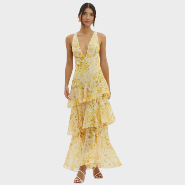 Lena - Elegant Maxi Dress