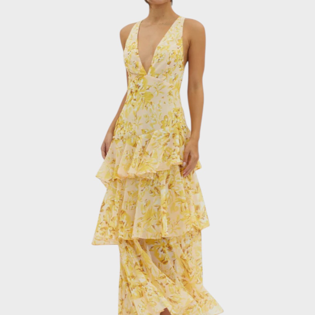 Lena - Elegant Maxi Dress