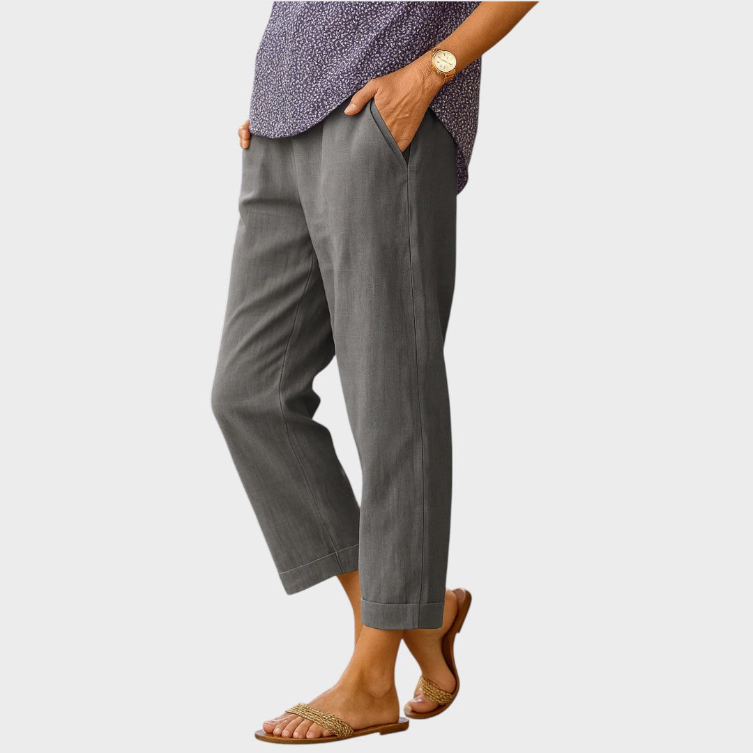 Nina - Elegant Lightweight Trousers