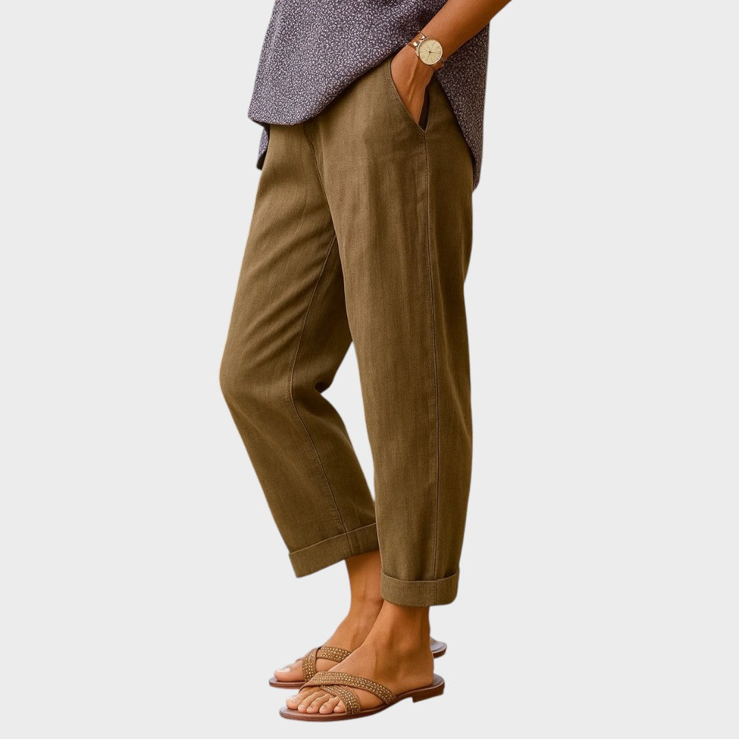 Nina - Elegant Lightweight Trousers