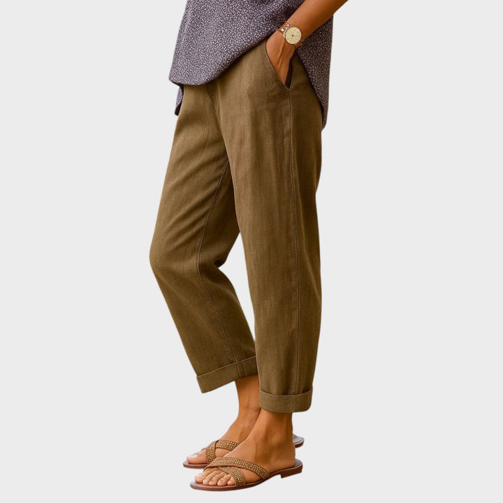 Nina - Elegant Lightweight Trousers