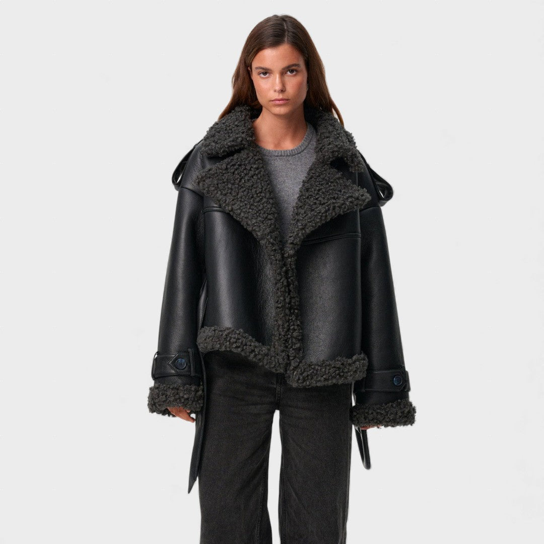 Grace - Shearling coat