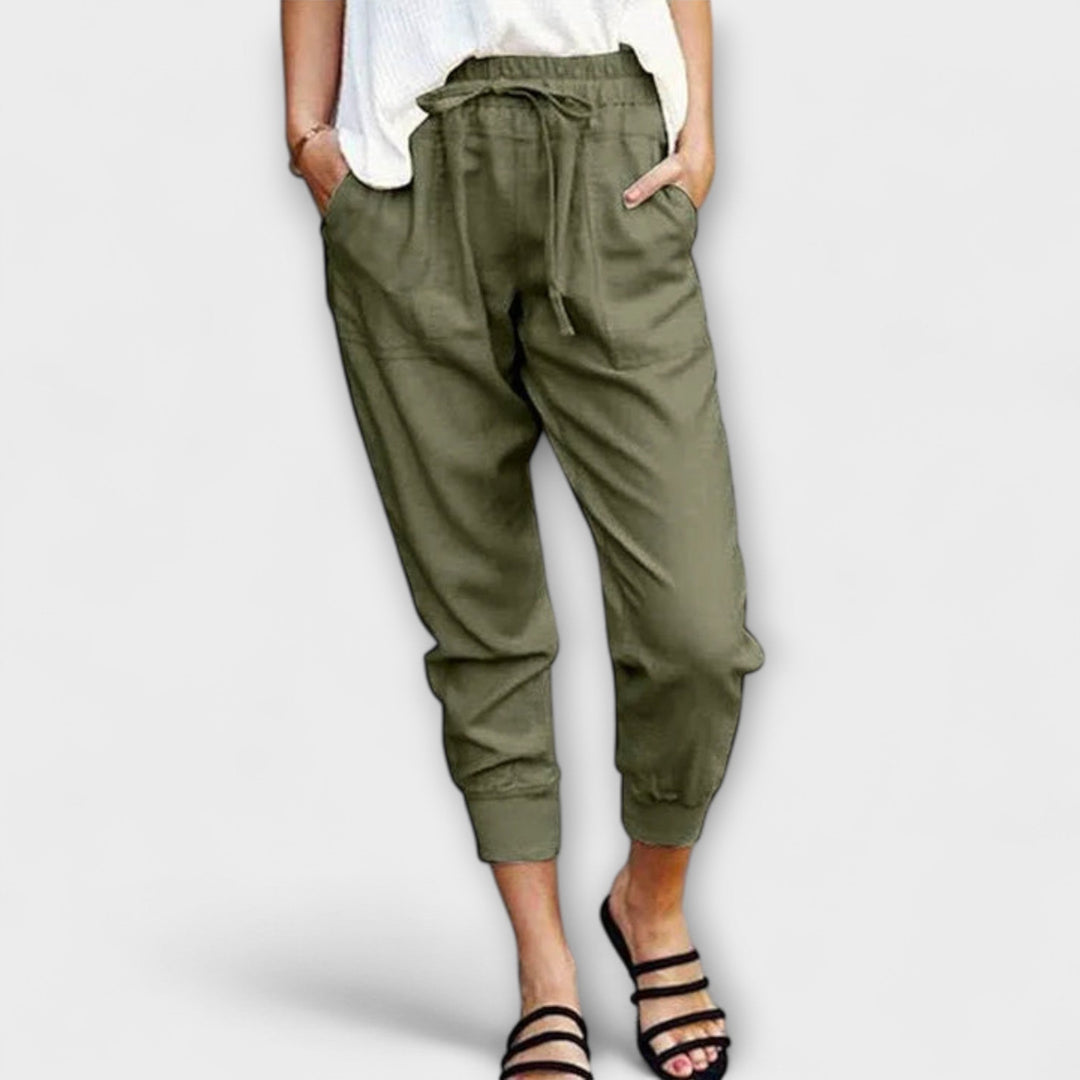 Blaire – Linen and Cotton Trousers