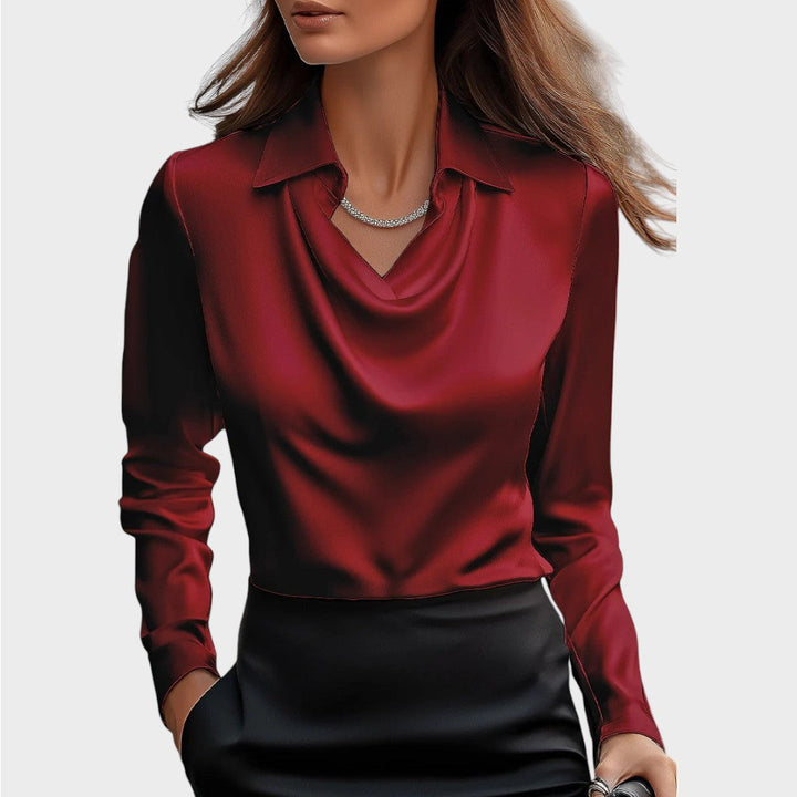 Elin - Elegant Satin Blouse