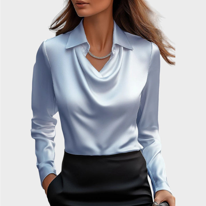 Elin - Elegant Satin Blouse