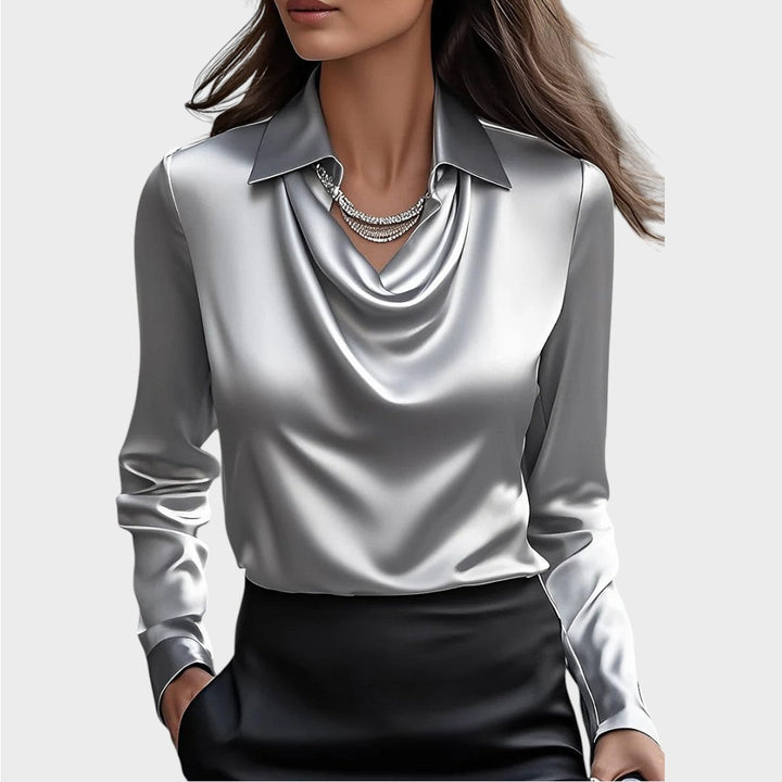 Elin - Elegant Satin Blouse