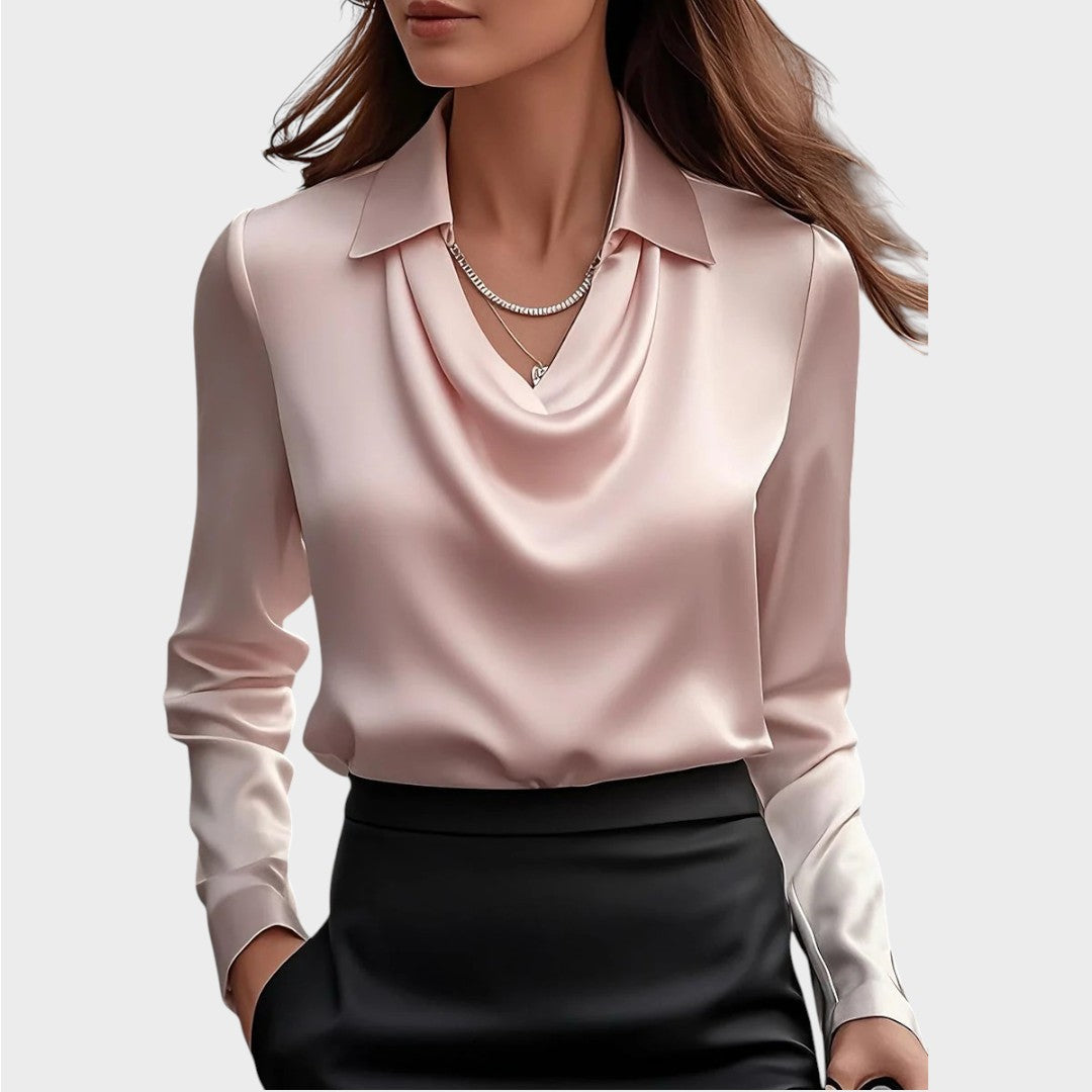 Elin - Elegant Satin Blouse