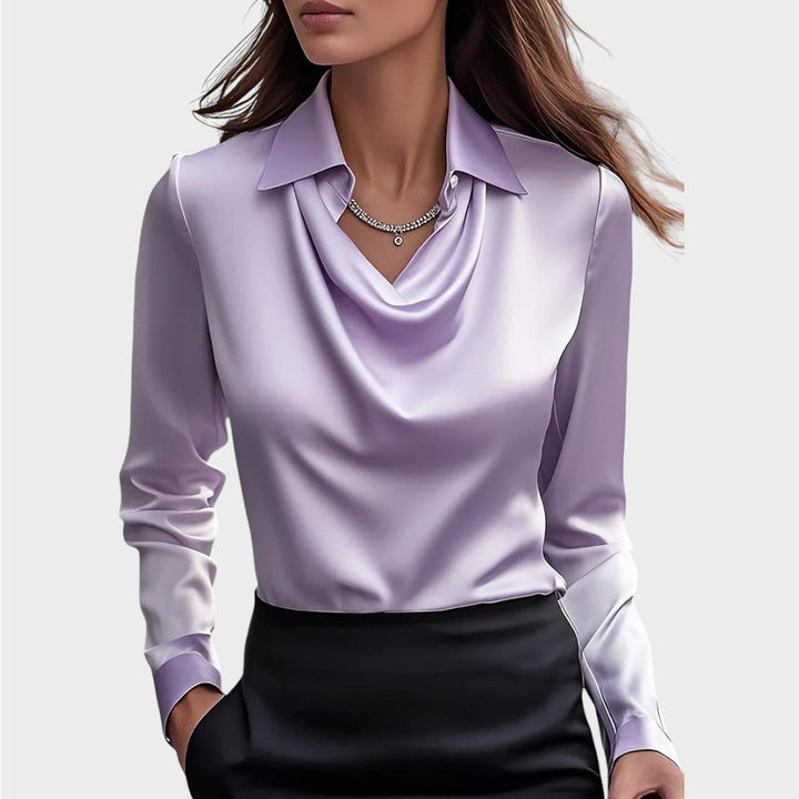 Elin - Elegant Satin Blouse