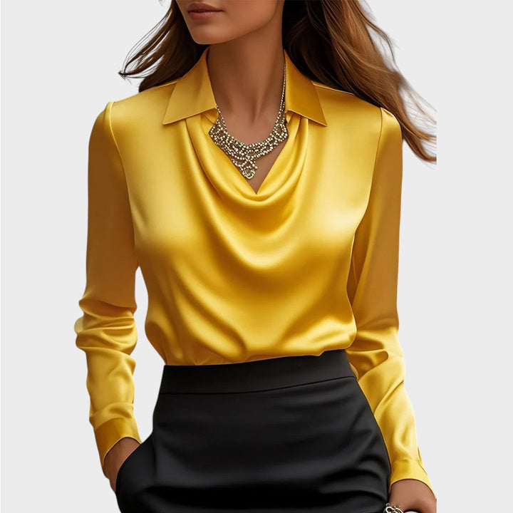 Elin - Elegant Satin Blouse