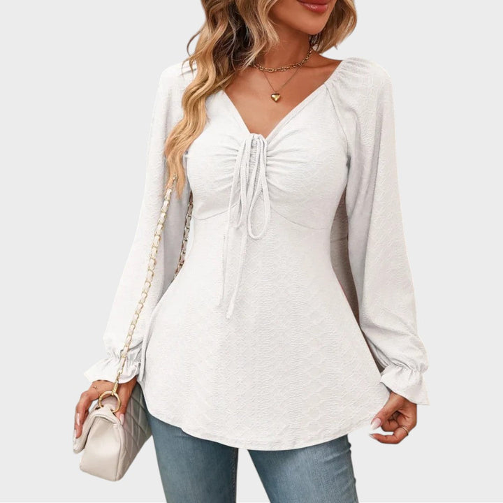 Melina - Lace Detail Blouse
