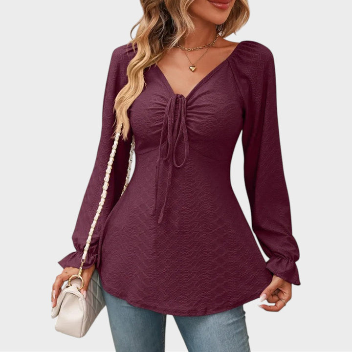 Melina - Lace Detail Blouse
