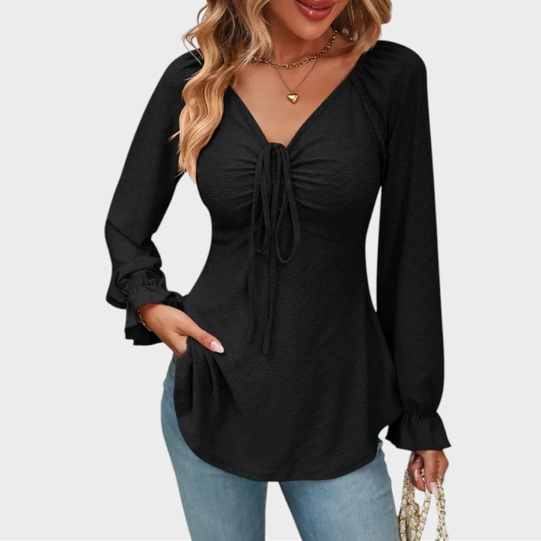 Melina - Lace Detail Blouse