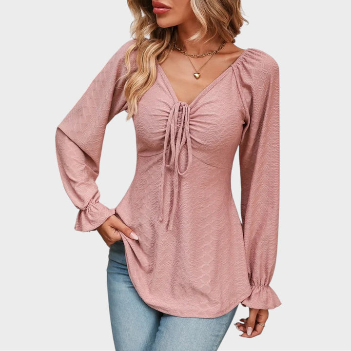 Melina - Lace Detail Blouse