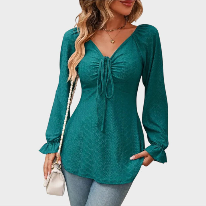 Melina - Lace Detail Blouse