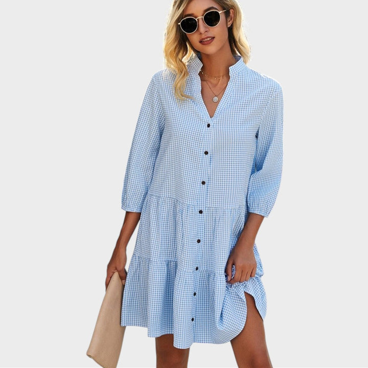 Sarah - Light Fluid Midi Dress
