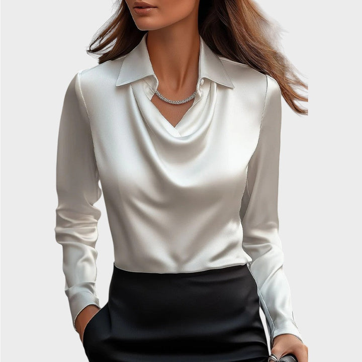 Elin - Elegant Satin Blouse