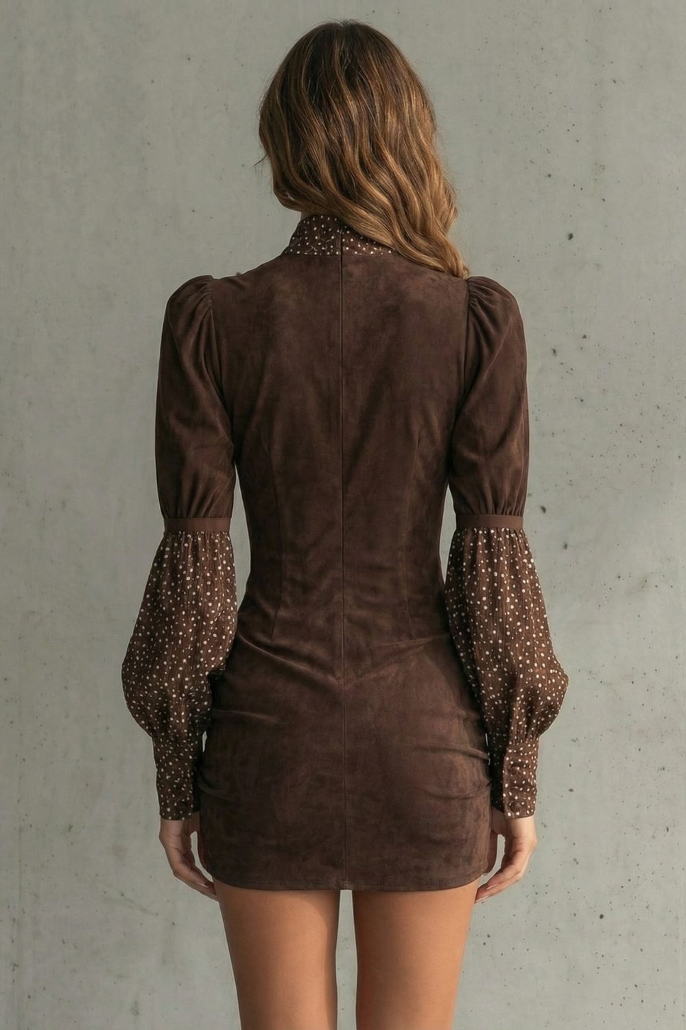 Serelinne – Vintage puff sleeve Dress