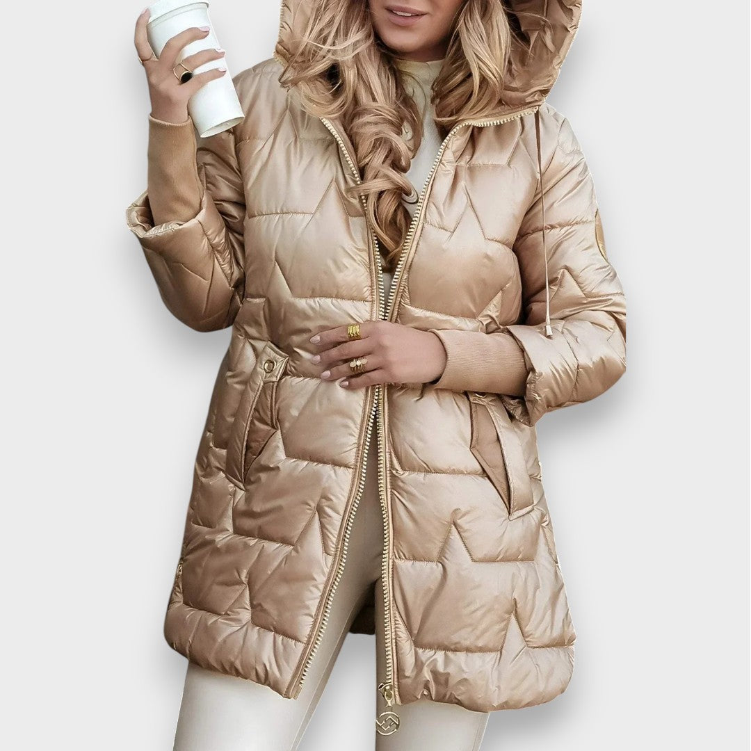 Eliza - Elegant Coat with Hood