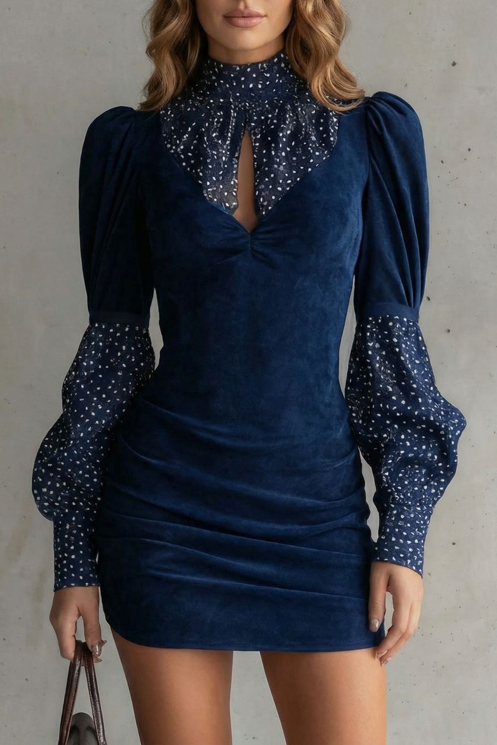 Serelinne – Vintage puff sleeve Dress