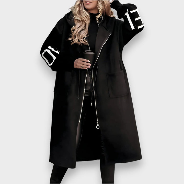 Rosana - Elegant Hooded Coat