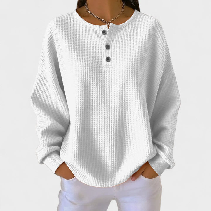 Piper - Waffle Knit Henley