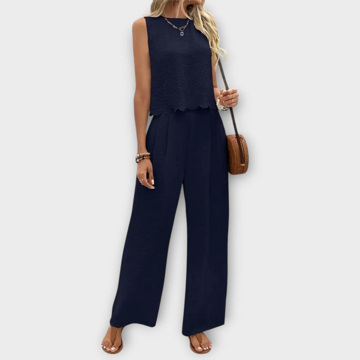 Valeria - Waistcoat / Long Trousers Set