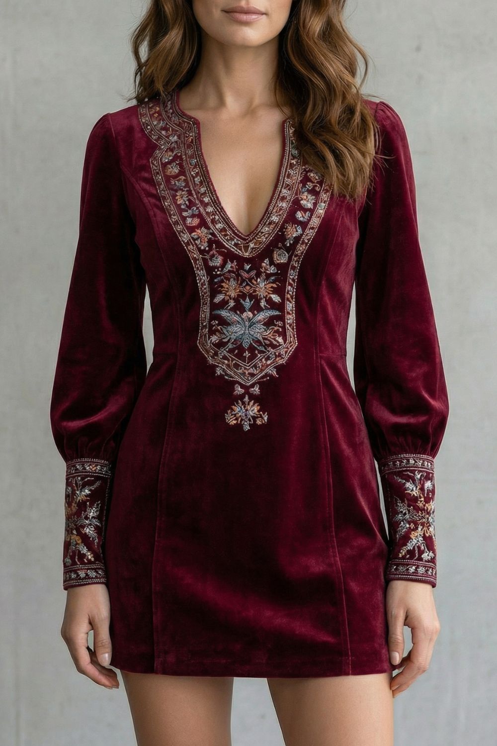 Eliranne –  Boho mini dress