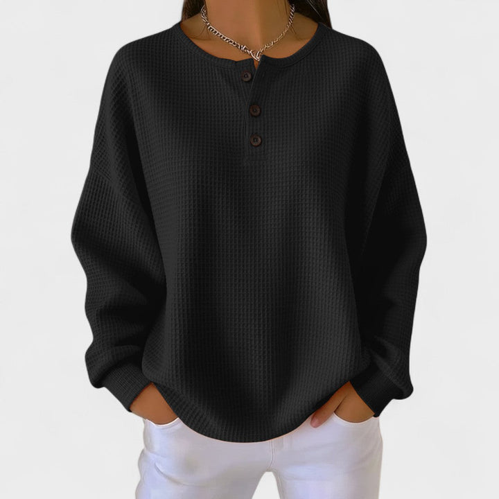 Piper - Waffle Knit Henley