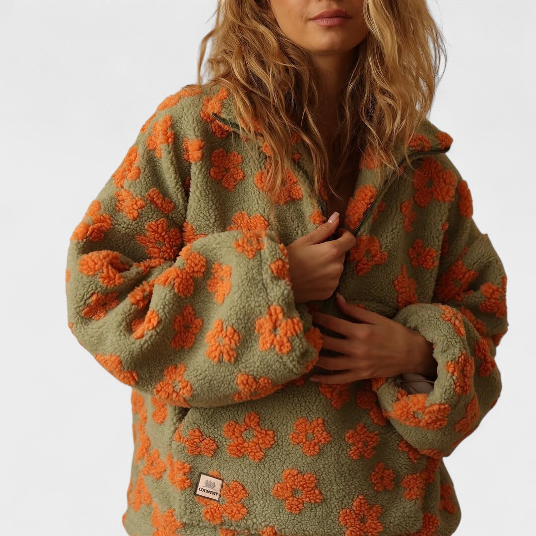 Daisy - Bloom fleece pullover