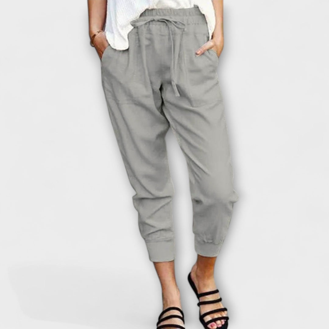 Blaire – Linen and Cotton Trousers