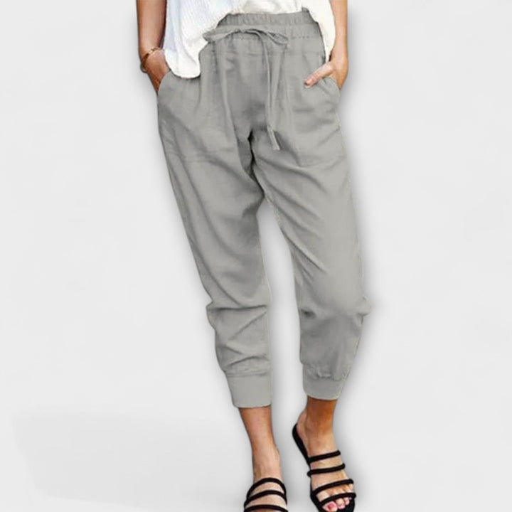 Blaire – Linen and Cotton Trousers