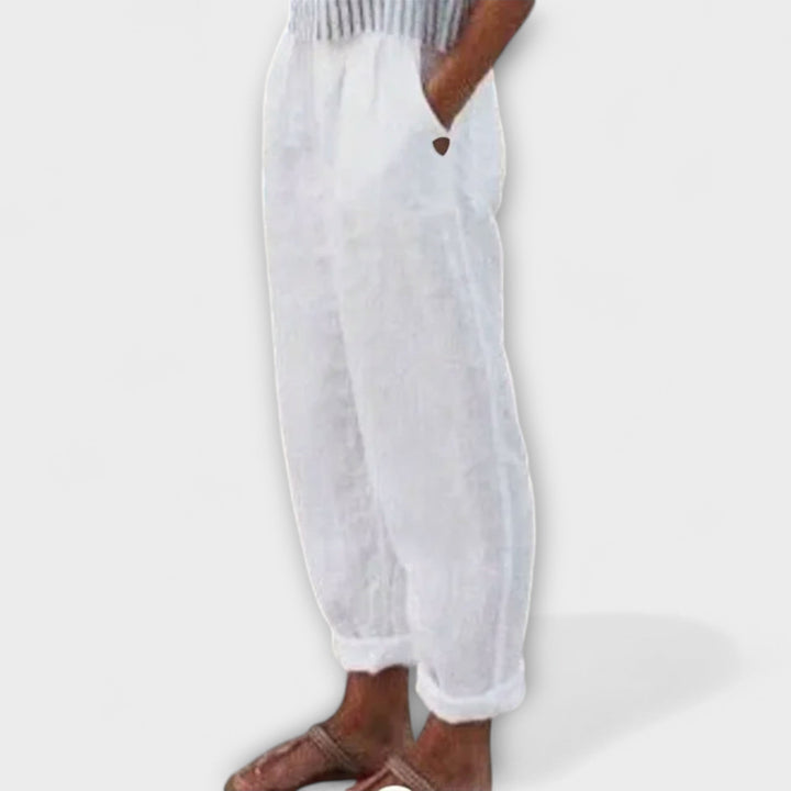 Clara – Trousers with Side Pockets