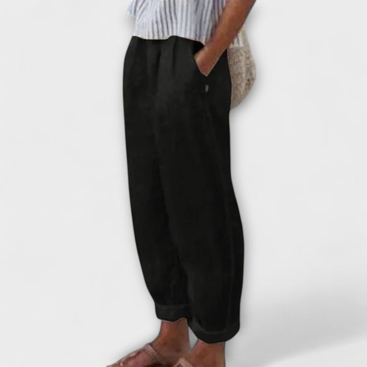 Clara – Trousers with Side Pockets