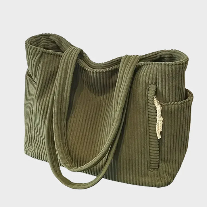 Mara - Ribbed Tote Bag