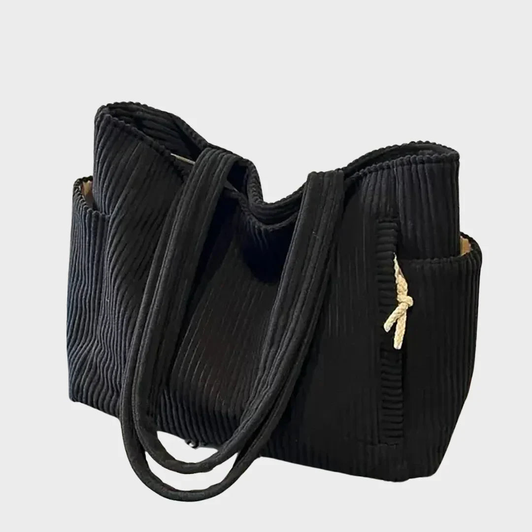 Mara - Ribbed Tote Bag