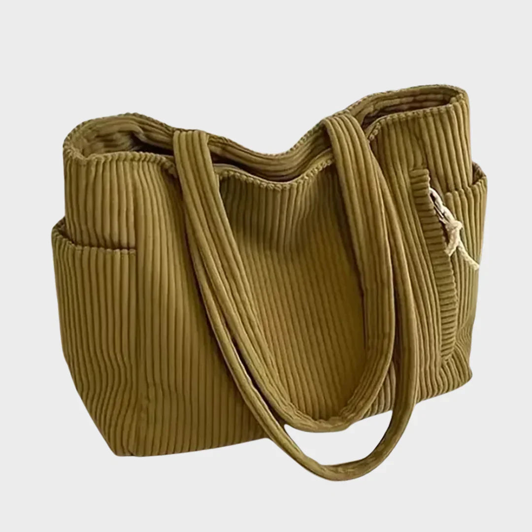 Mara - Ribbed Tote Bag